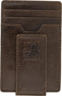 BULL GUARD Cartera magnética para hombre con clip para dinero, hech...