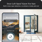 Level Lock Pro - Cerradura inteligente más pequeña y innovadora del mundo, Negro mate