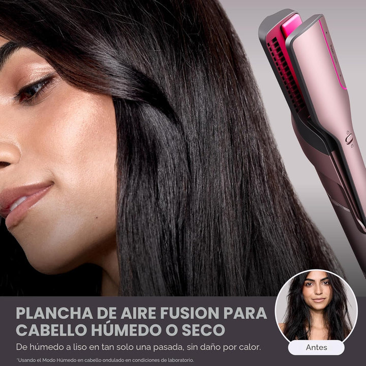 Shark FlexFusion - Plancha de pelo y potente secador de pelo con ce...
