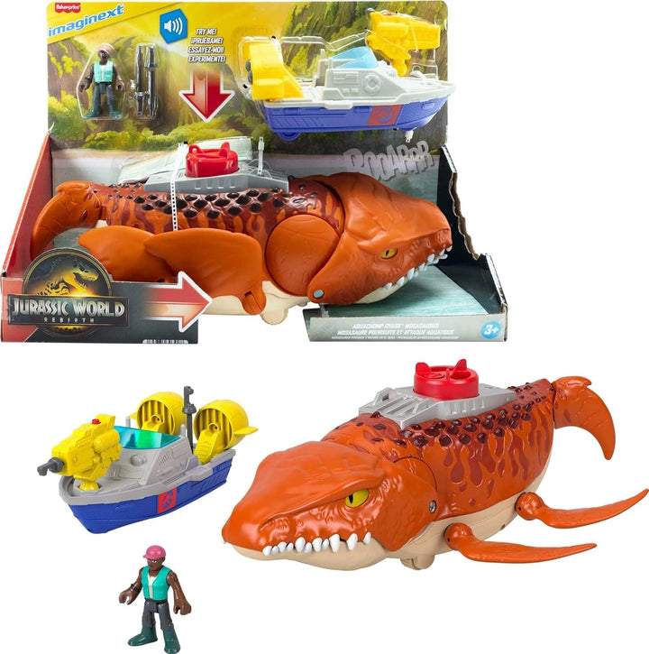 Fisher-Price Imaginext Jurassic World Rebirth Aquachomp