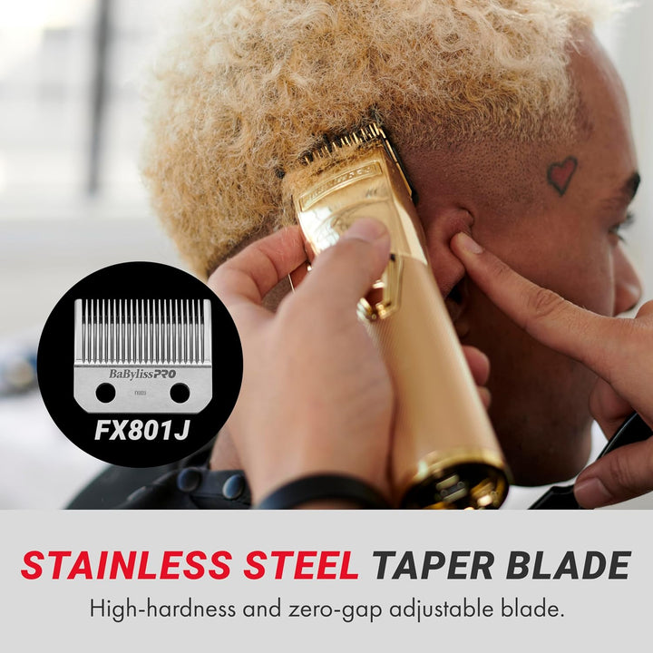 BaBylissPRO FX+ - Cortapelos profesionales para barba para hombres,...