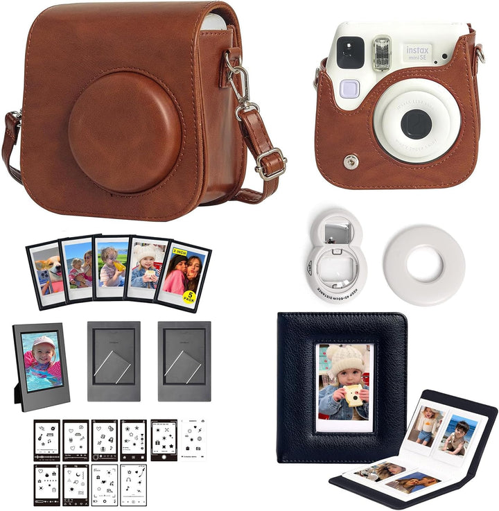 CAIYOULE Accesorios para Fujifilm Instax Mini SE\/7+\/7c\/7s Funda...