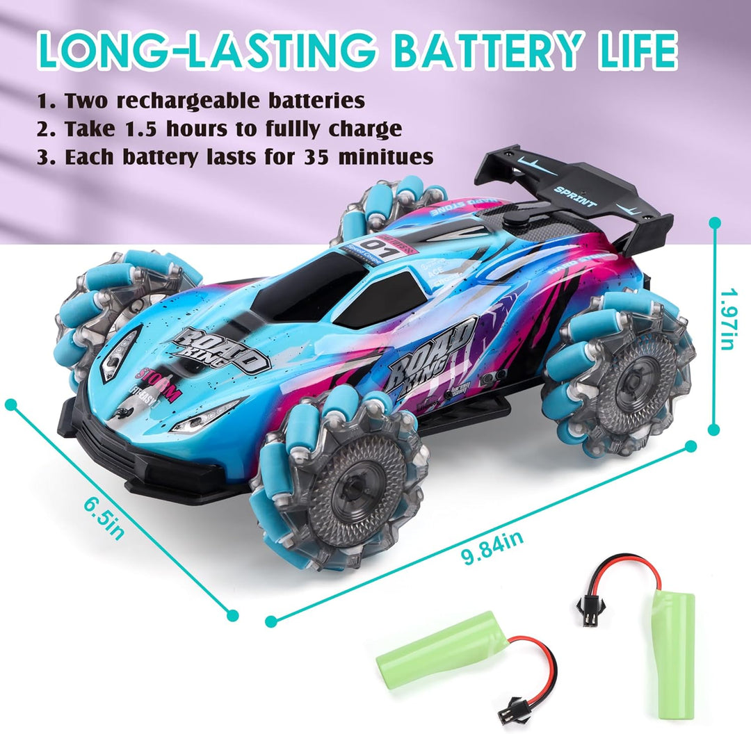 SPRSHY Juguetes de auto de acrobacias a control remoto por gestos q...