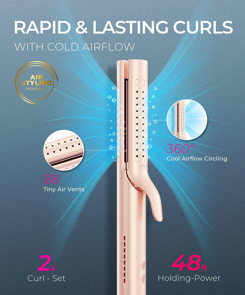 TYMO Airflow 2.0 Plancha Rizadora Alisadora de Cabello