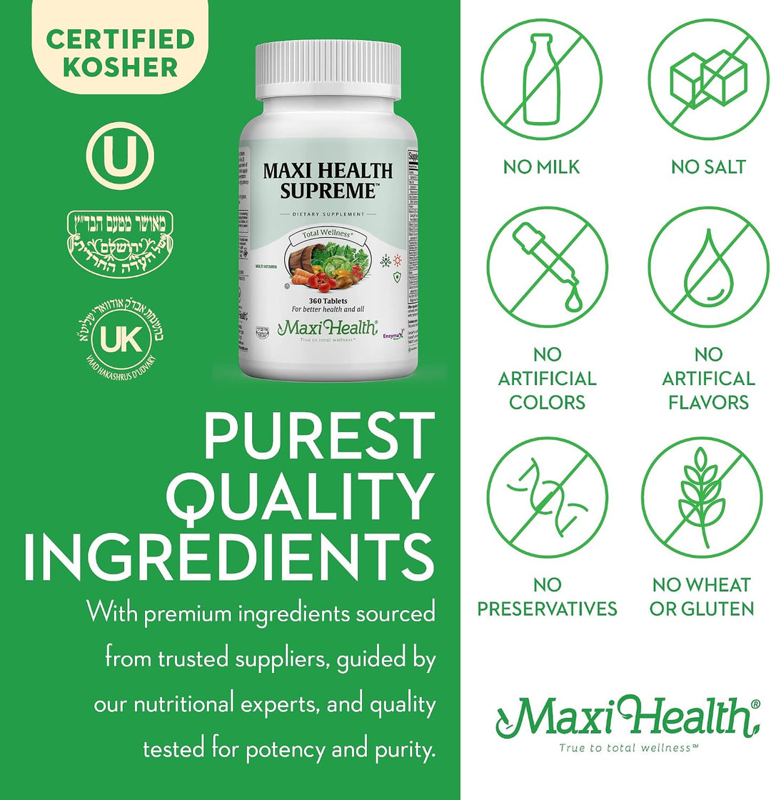 Multivitamínico para hombres y mujeres \u2013 Supreme High Potency...