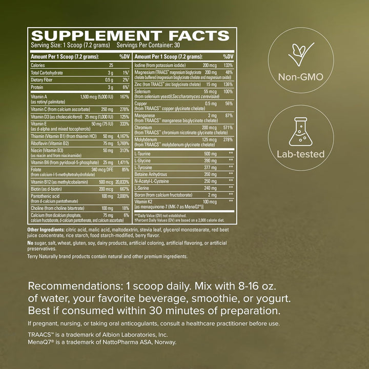 Terry Naturally Fatigued to Fantastic Energy Revitalization - Mezcl...