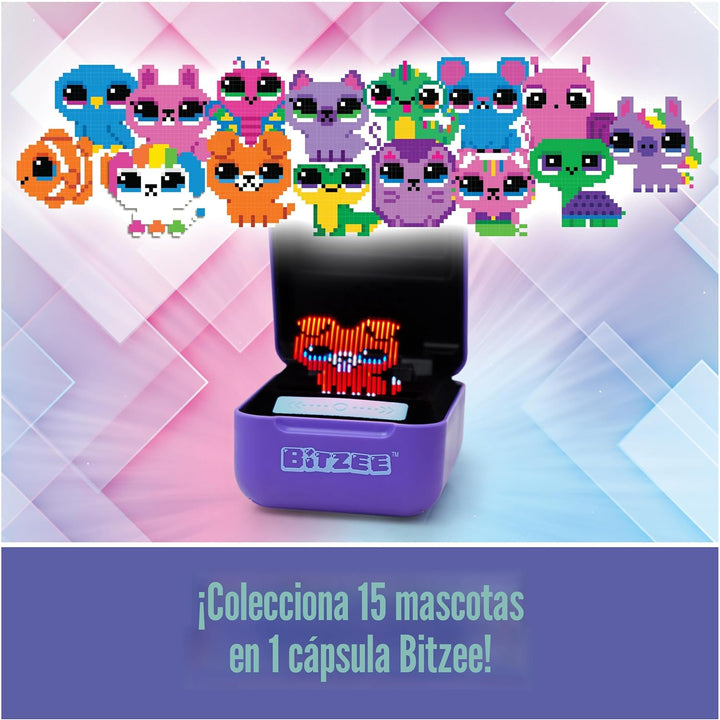 BITZEE, juguete interactivo mascota digital con 15 animales dentro,...