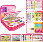 Juguetes Montessori de tablero ocupado para niños pequeños, libro educativo, Verde