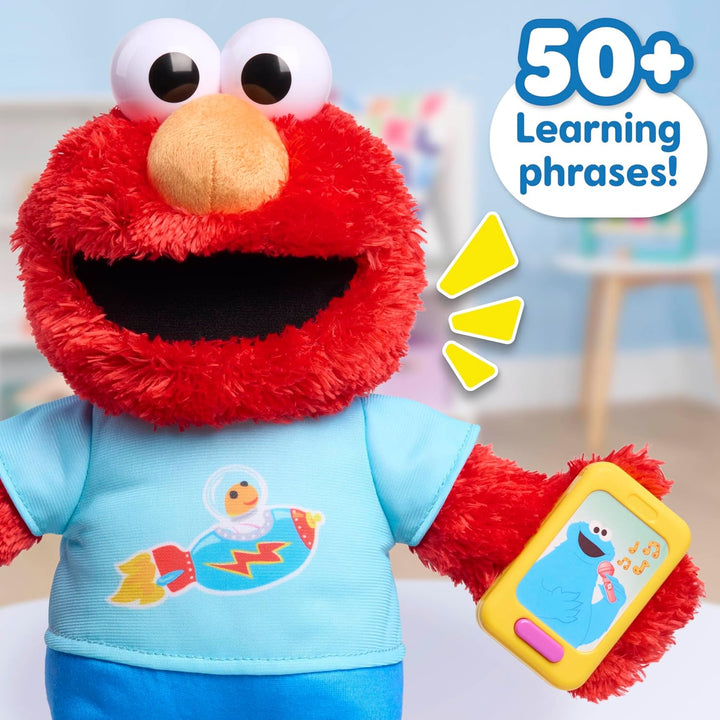 SESAME STREET Just Play - Peluche Elmo de 13 pulgadas con