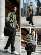 ALPAKA Bravo Brief - Portafolio para laptop de 16 pulgadas, bolsa de hombro de negocios con protección contra la intemperie, bolsa de mensajero para hombres para trabajo y viajes