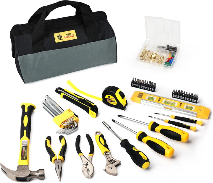B BOSI TOOLS Juego de herramientas de 142 piezas, kit de herramient...