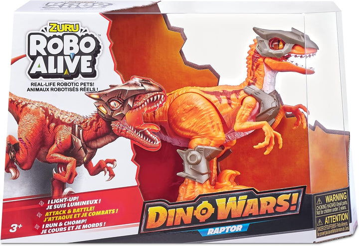 ZURU ITALY SRL- Dino Wars S1 Raptor 7133 Zuru Robots