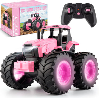 Juguetes de tractor a control remoto, juguete de camiones monstruo...