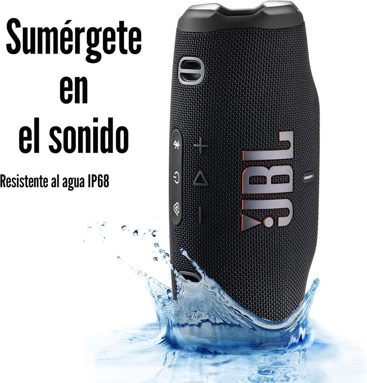 JBL Charge 6 - Altavoz Bluetooth portátil (negro) | IP68 impermeabl...