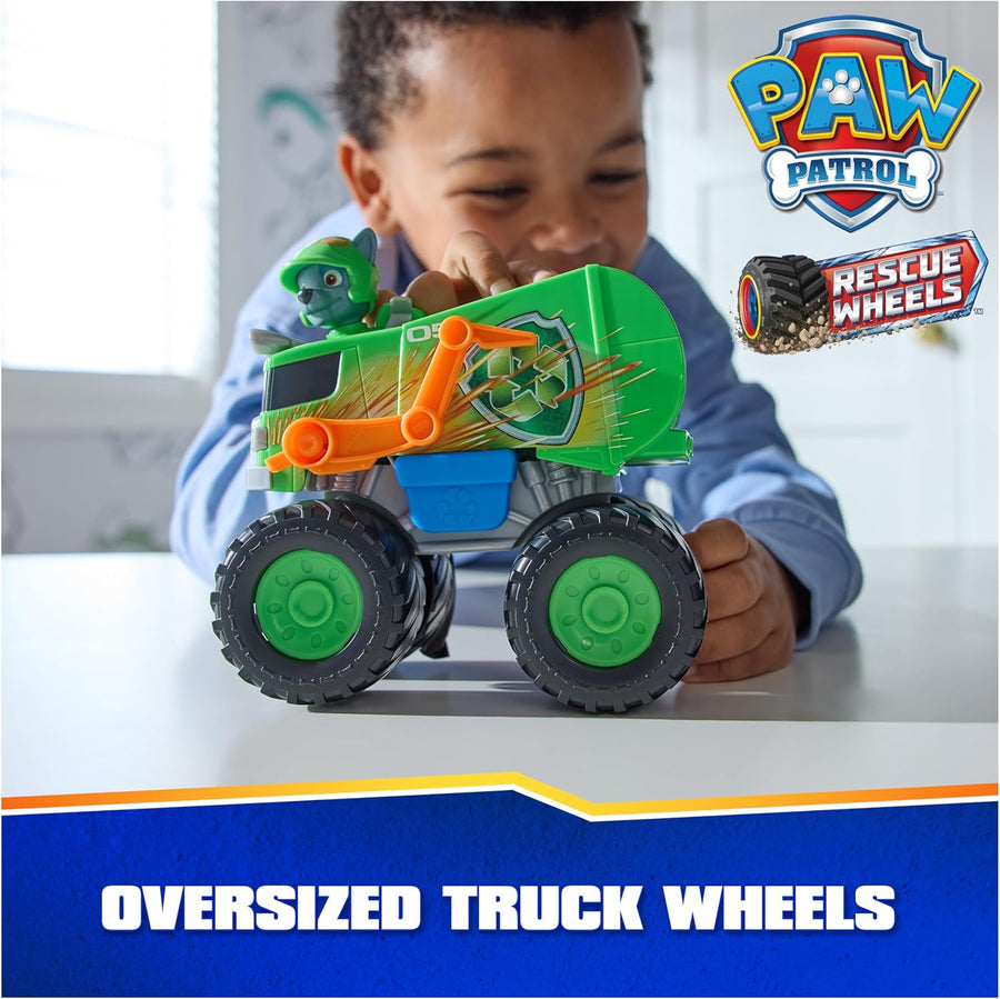 Paw Patrol Rescue Wheels Rockys - Camión de reciclaje con