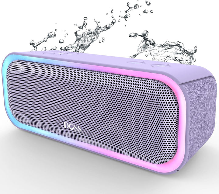 DOSS SoundBox Pro Altavoz Bluetooth, sonido estéreo de 20 W, graves...