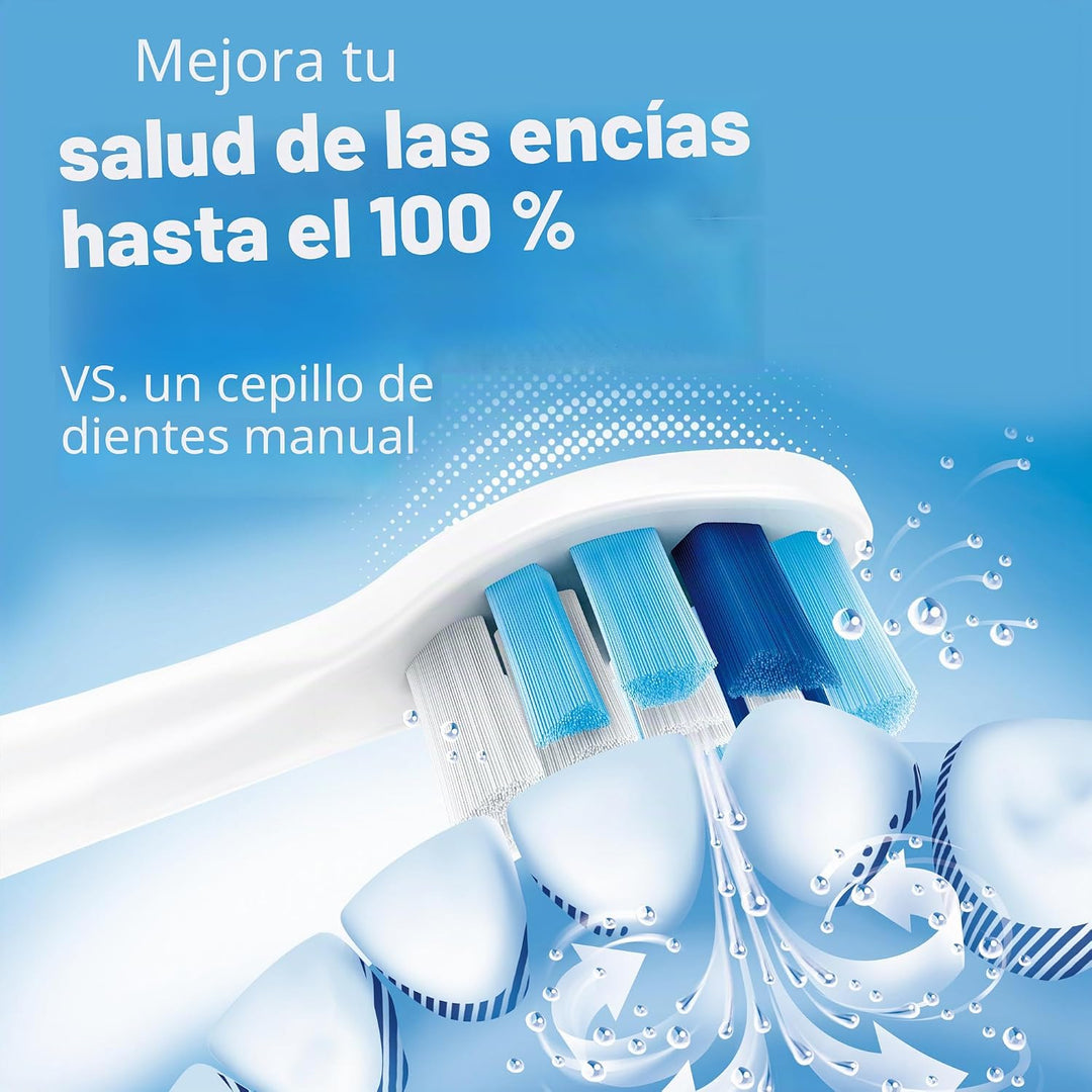 Philips Sonicare Compact Flosser 1000, morado, Cepillo de dientes e...