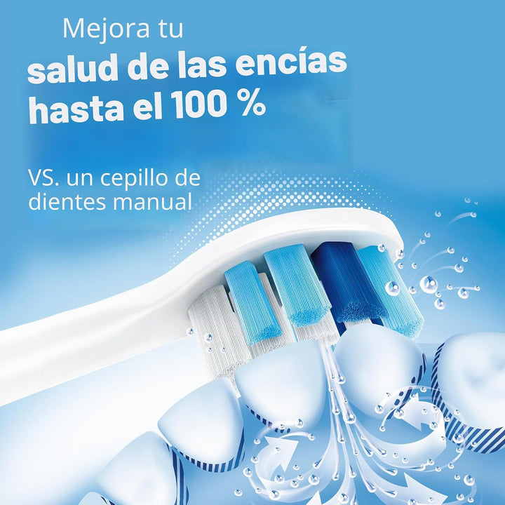 Philips Sonicare Compact Flosser 1000, morado, Cepillo de dientes e...