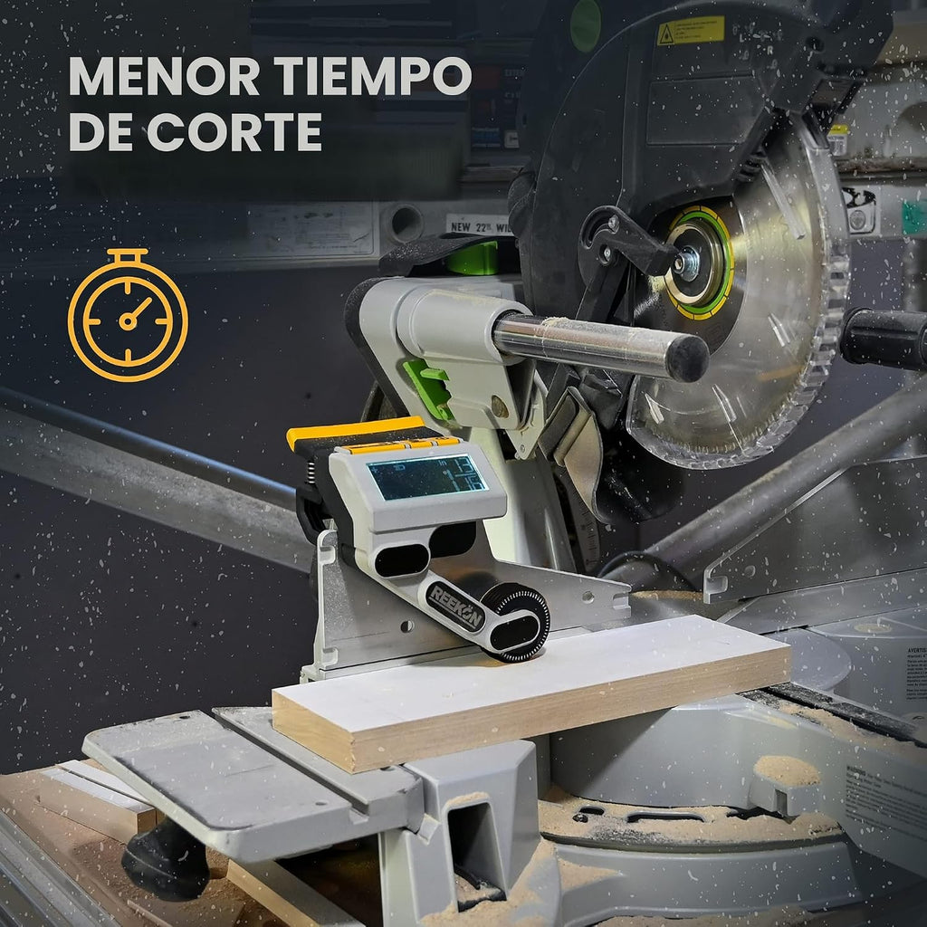 REEKON Herramienta de medición digital calibre M1 para sierras ingletadoras