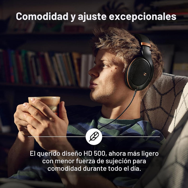 Sennheiser HD 505 - Auriculares con cable supraaurales con sonido t...