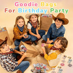 Paquete de 52 juguetes giratorios para fiestas de Rodeo para cumpleaños de niños, con temática occidental a granel para recompensas de aula, bolsas de regalos, suministros de fiesta de vaquero
