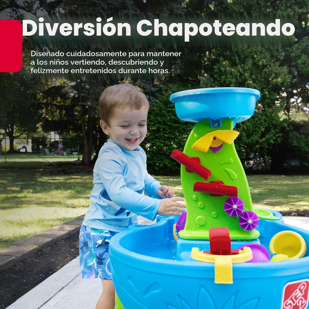 Step2 – chubascos lluvia – Tabla de Agua de los Estanques juego