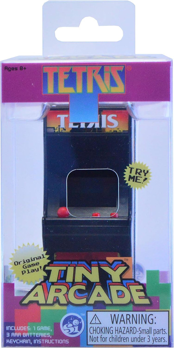 Tiny Arcade Tetris Mini juego retro (3.5 "): máquina de arcade...