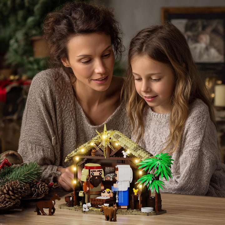 Jesus Building Block Set The Nativity SetCompatible