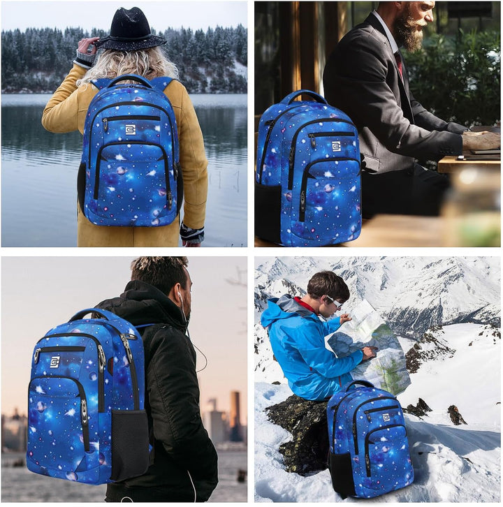 Mochila para Laptop Volher, Azul (Dreamy Blue), 15,6 pulg., Computa...