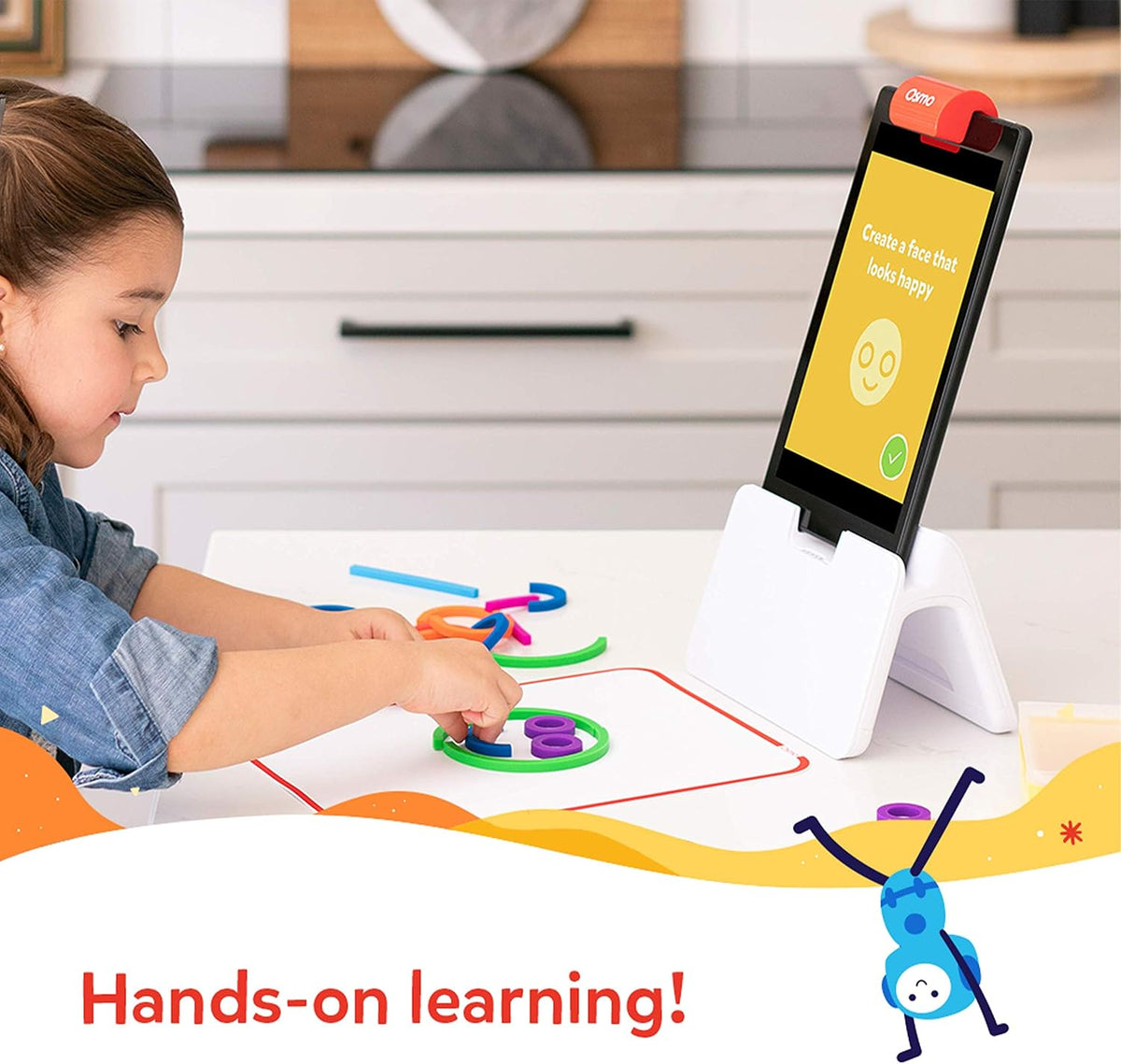 Osmo Little Genius Starter Kit para tablet Fire + paquete de agencia detective de 5 a 12 años