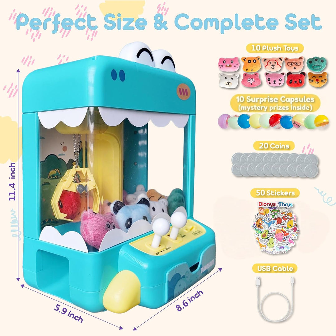 Máquina de garras para niños, mini juego de arcade, máquina expende...
