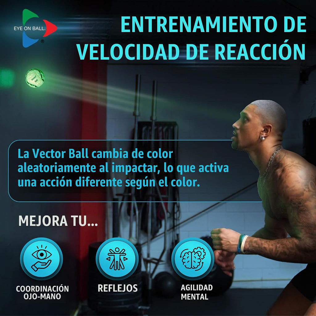 Paquete de reacción Vector Ball S + HECOstix RGB