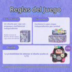POP JOY Peluche Blindbox Monster Cupa - Llavero de peluche (al azar 1)