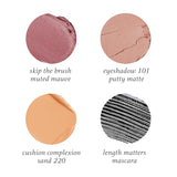 Julep Everyday Easy - Kit de 4 piezas con sombra de ojos de 101 pul...