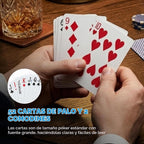 Regal Games [144 mazos] Rockets Juego de cartas a granel para adultos y profesionales - Acabado de lino de 310 GSM - Tarjetas de póquer para Blackjack, Euchre, Canasta - Grado de casino, tarjetas de viaje y noche de juego