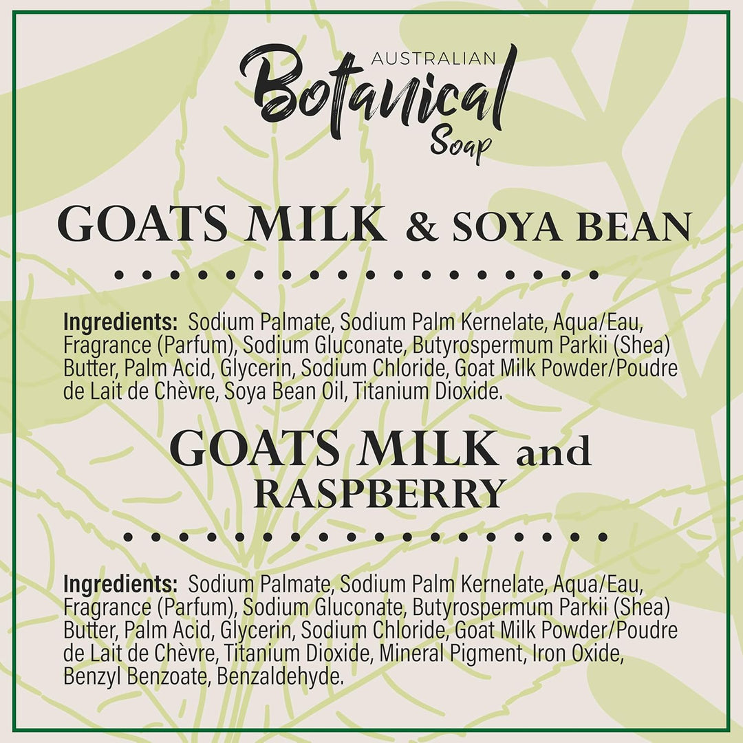 Australian Botanical Soap, Jabón Clásico de Leche de Cabra y Leche...