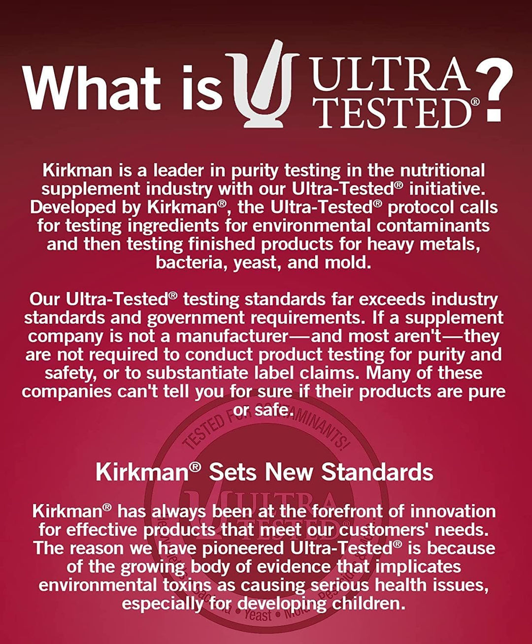 Kirkman - Multivitamínico y mineral masticable para niños con 5-MTH...