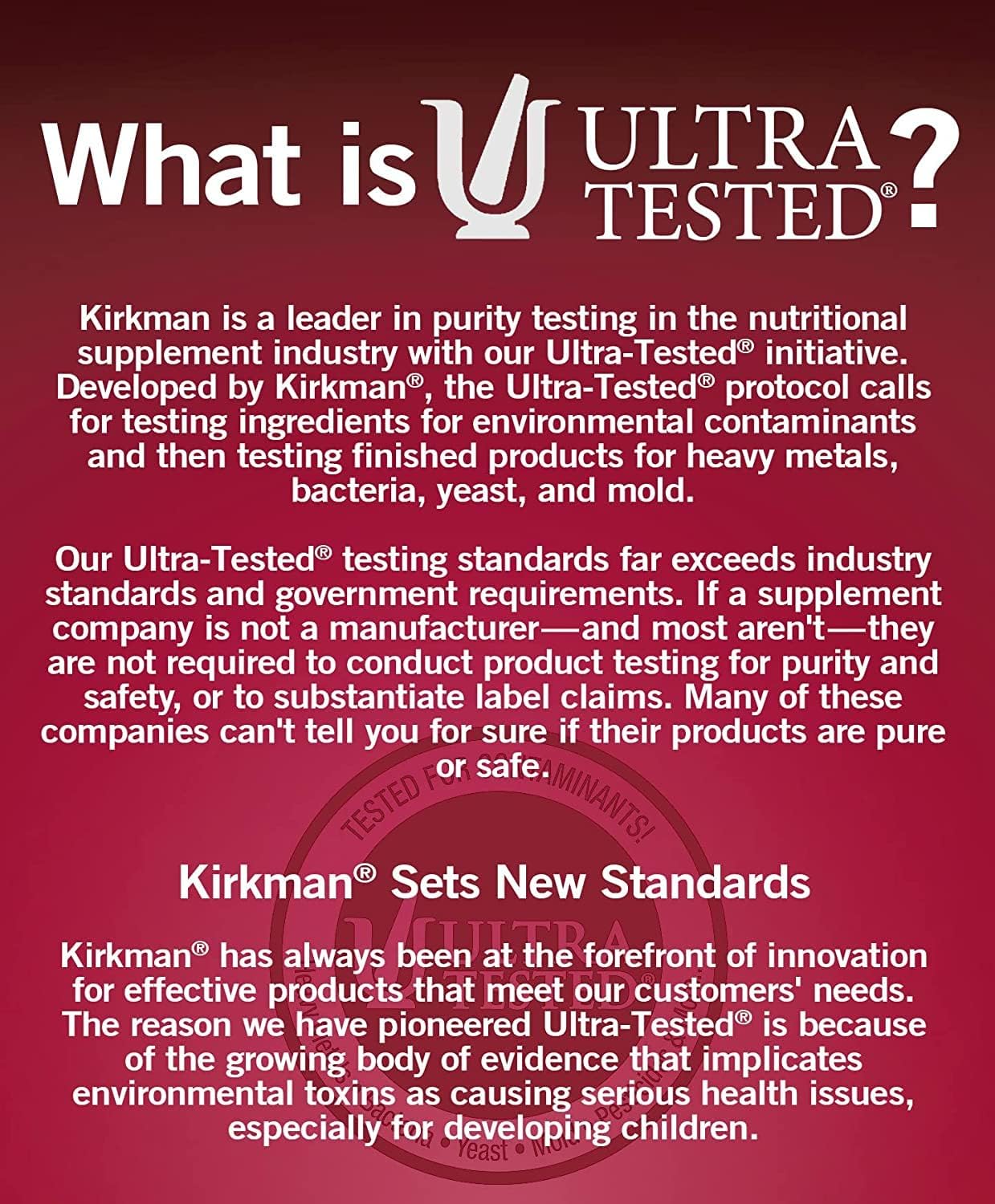 Kirkman - Multivitamínico y mineral masticable para niños con 5-MTH...