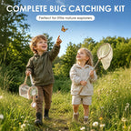 Dreamon Kit de atrapa insectos para niños de 4 a 8 años, juego de 11