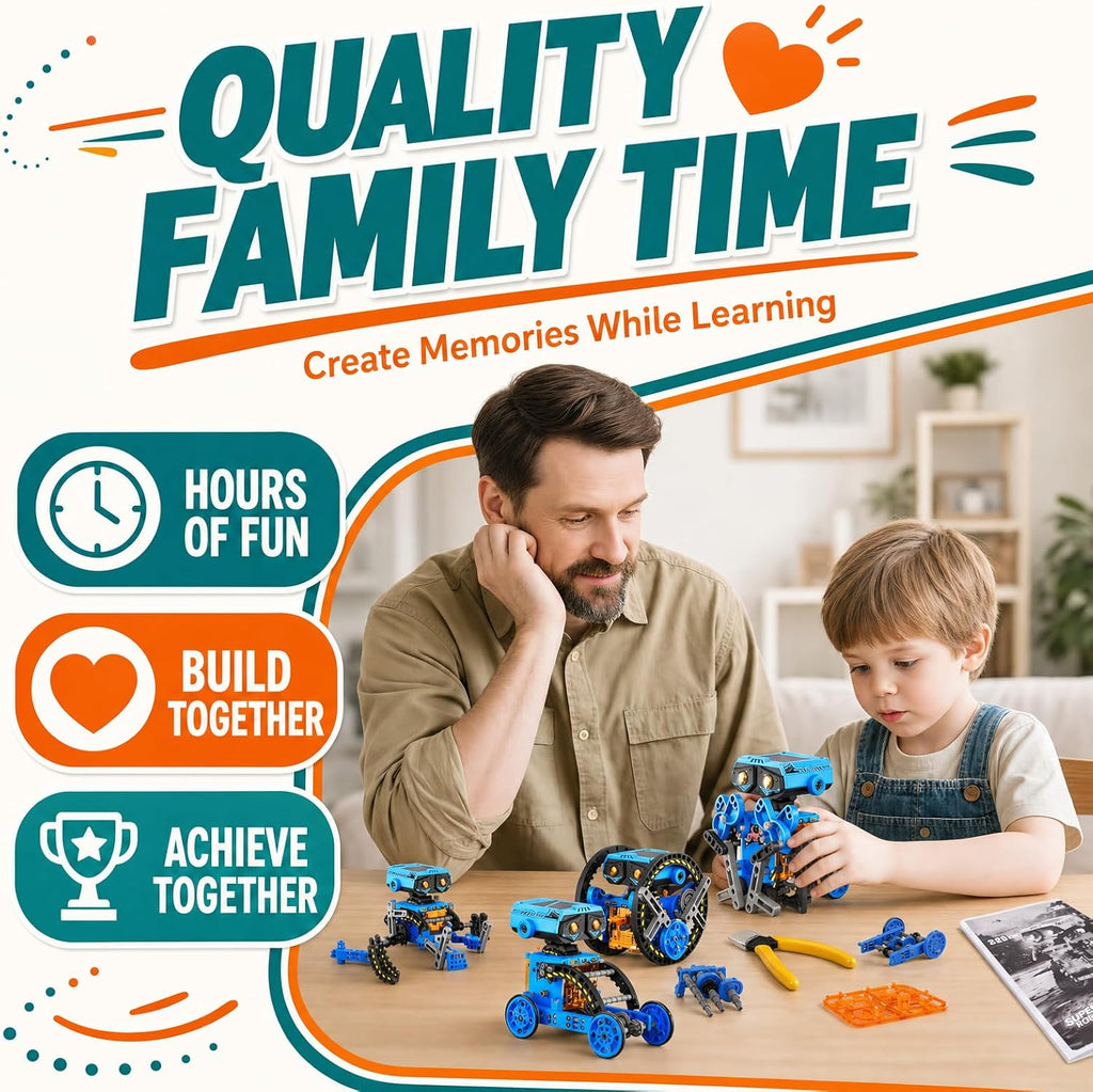 STEM - Juguetes de robots de energía solar para niños de 8 a 12 años, kit educativo de experimentos de ciencia de construcción 12 en 1 para niños, regalos de cumpleaños para niños de 8, 9, 10, 11, 12, 13 años, niños y niñas y adolescentes