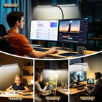 Lámpara Syrinx Lámpara de escritorio LED para oficina en casa, 18W 2000LM luz