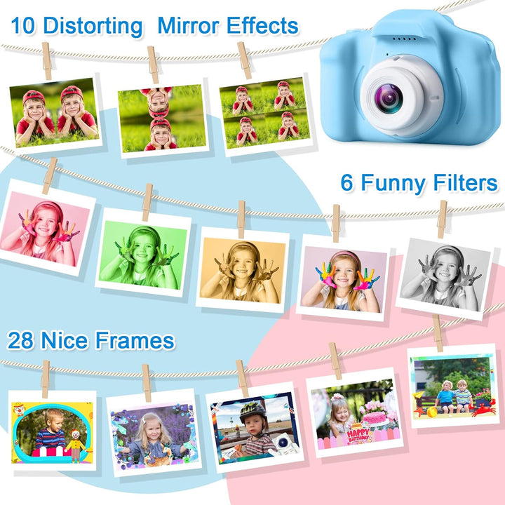 GKTZ Juguetes para niñas de 3 a 8 años, cámara digital para niños,...