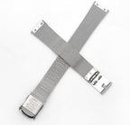 THEAGE Correa de reloj de 0.551 in que atornilla el reemplazo de la correa de reloj de acero inoxidable para Skagen