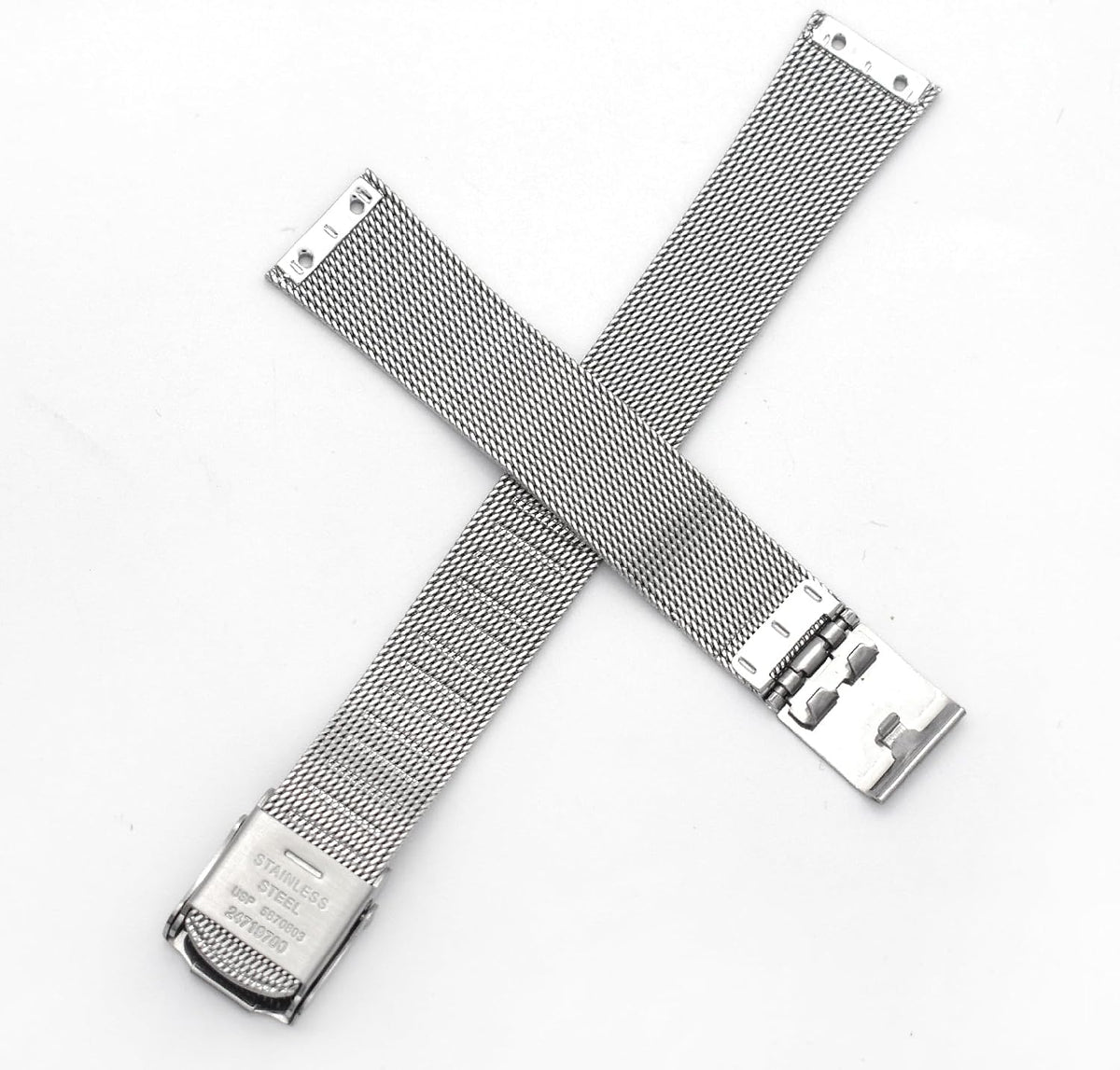 THEAGE Correa de reloj de 0.551 in que atornilla el reemplazo de la correa de reloj de acero inoxidable para Skagen