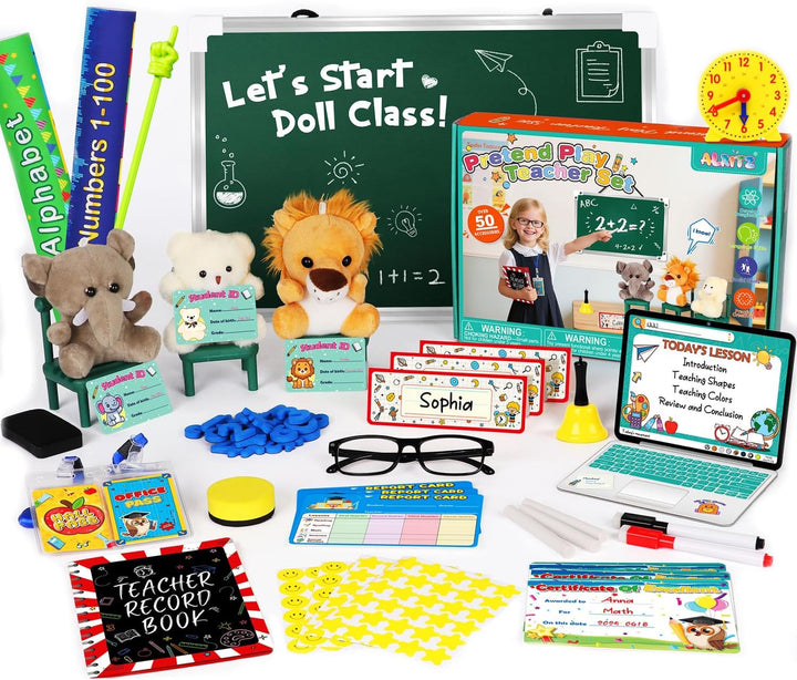Alritz Juego de rol para profesores con muñecas para niños a partir...
