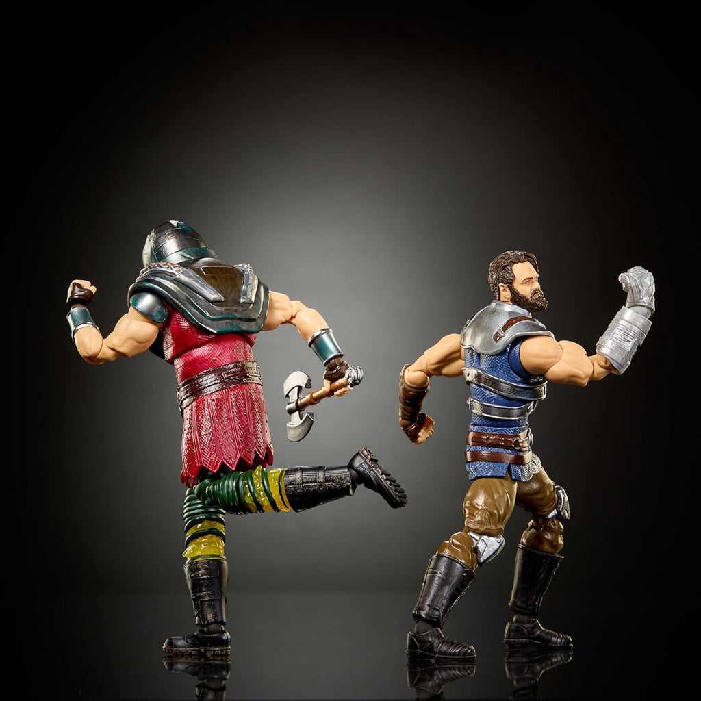 Masters of the Universe Chronicles 2 figuras de acción, 6.5 pulgadas 2026 película precisa Ram Man y Fisto Deluxe articulación (exclusivo de Amazon)