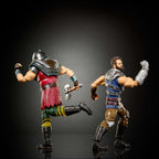 Masters of the Universe Chronicles 2 figuras de acción, 6.5 pulgadas 2026 película precisa Ram Man y Fisto Deluxe articulación (exclusivo de Amazon)
