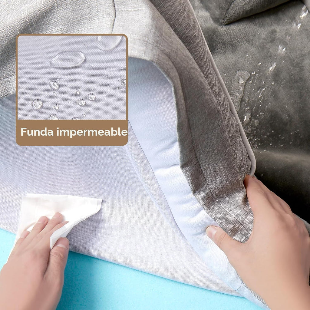 EHEYCIGA Cama ortopédica extra grande para perro, impermeable, lavable