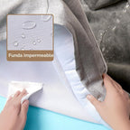 EHEYCIGA Cama ortopédica extra grande para perro, impermeable, lavable