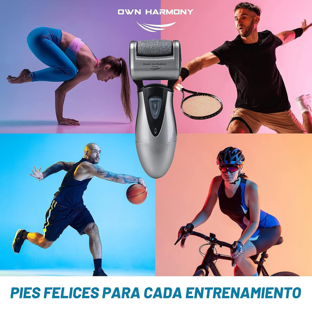 Removedor de callos eléctrico recargable y herramienta de pedicura...